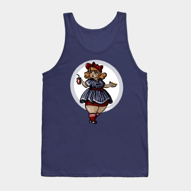 A Day at the Ball Game Tank Top by Labrattish